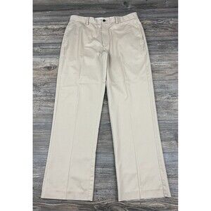 Orvis Khaki Chino Slacks Pants Trousers Straight Leg  Size 34/30 (ACTUAL 36/30)
